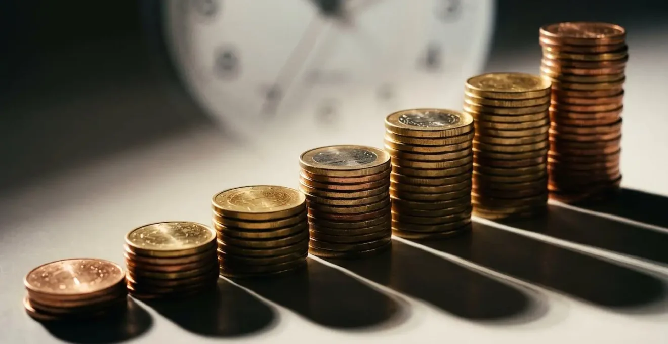 Représentation visuelle de l'évolution des prix dans le temps