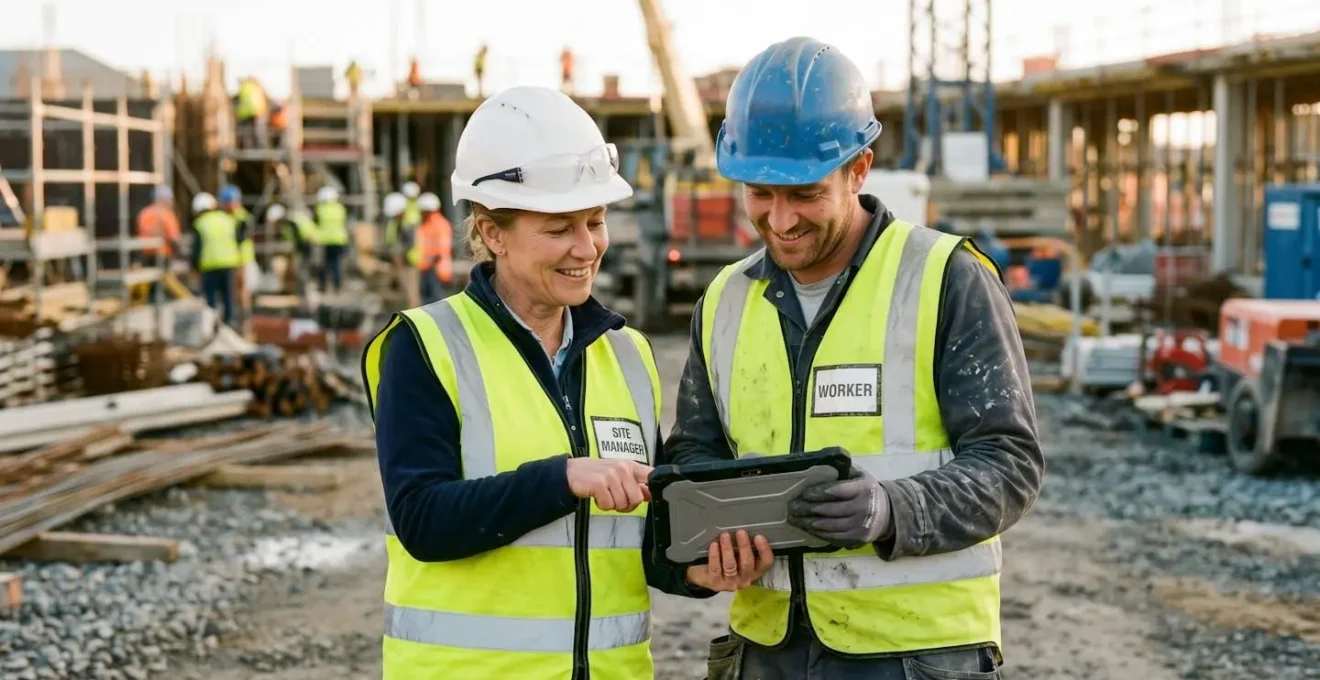 Système de validation hebdomadaire des heures sur chantier BTP